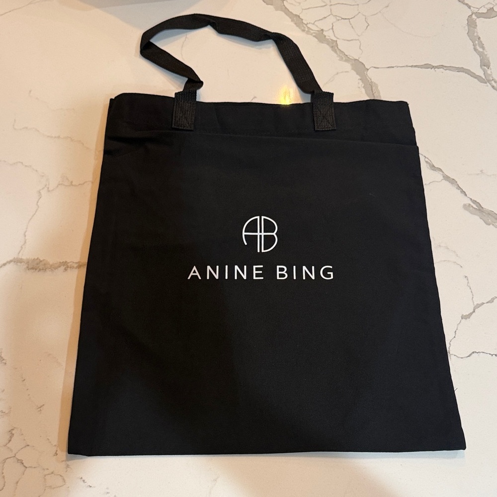 Anine Bing Classic Black Tote
